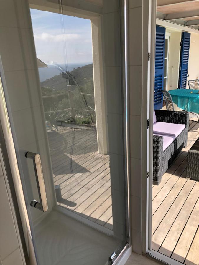 Les Oreades, Studio Le Marin Avec Vue Mer Imprenable Île du Levant Exterior foto